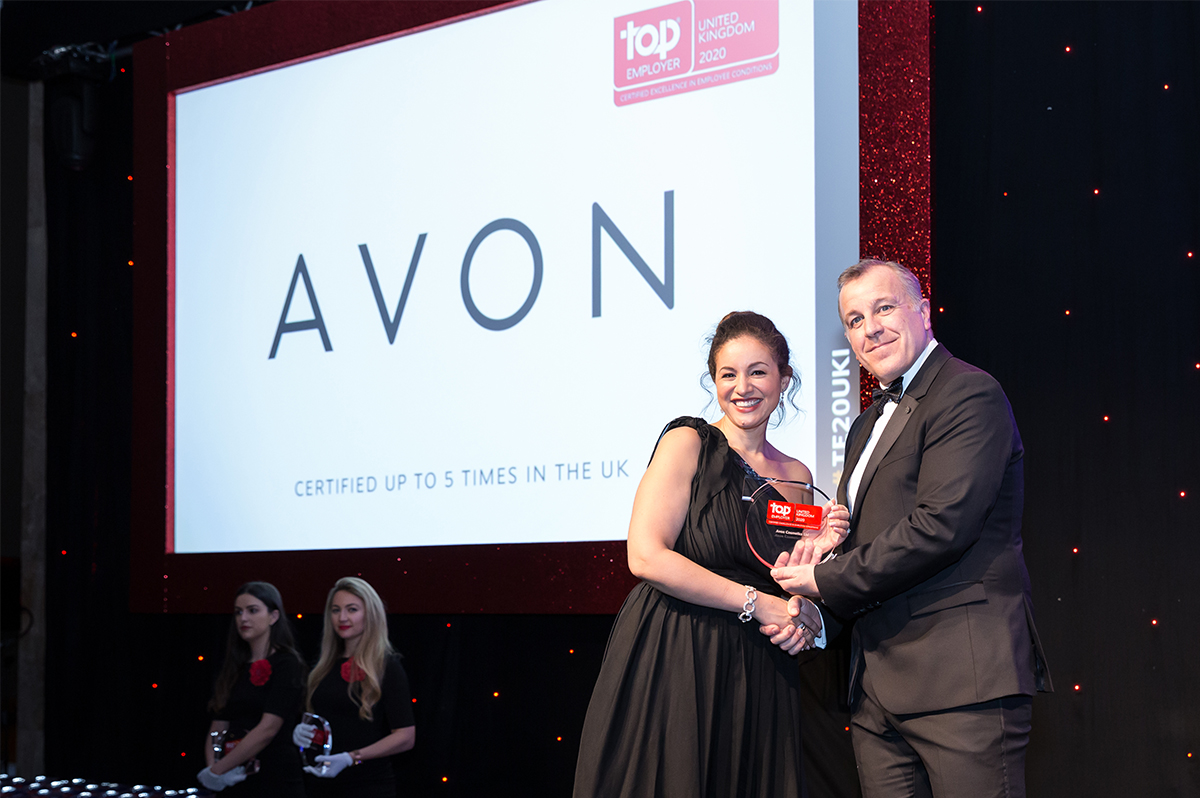 Successful businesses are all about people – Avon recognised as a Top Employer 2020 