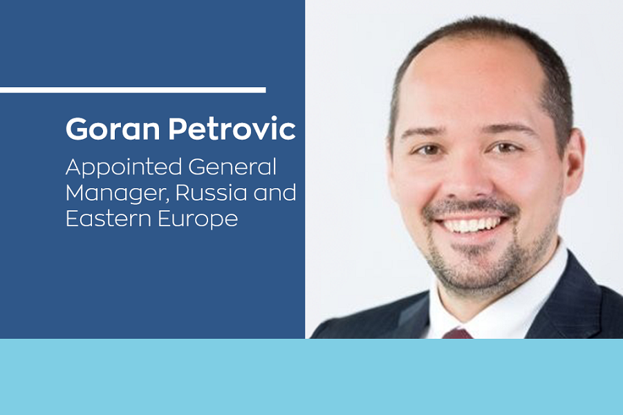 Goran Petrovic Appointed General Manager, Russia and Eastern Europe
