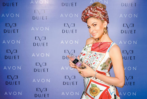Eva Mendes hosts launch of Eve Duet in Mexico