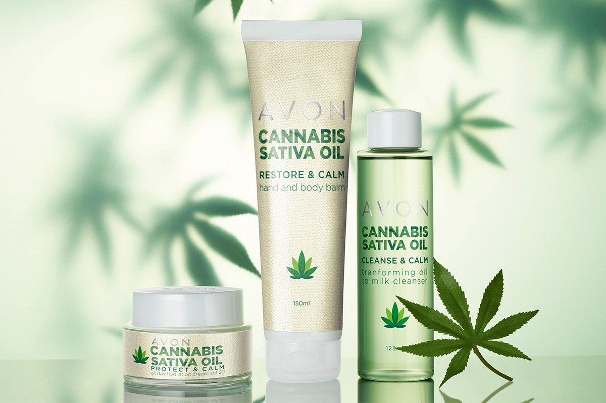 A new wave of beauty is sweeping the industry and Avon is at the forefront, with its brand-new Cannabis Sativa Collection.