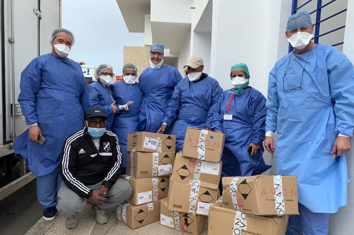 3,000 hygiene products donated to hospitals across Morocco